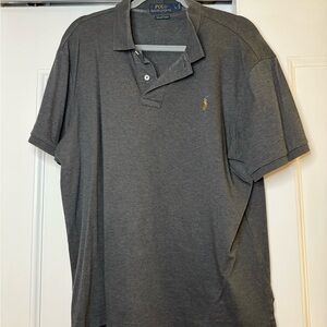 Ralph Lauren Dark Gray Polo Shirt for Men